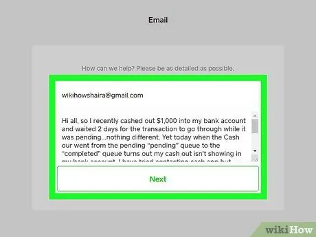 Свяжитесь с Cash App Шаг 10