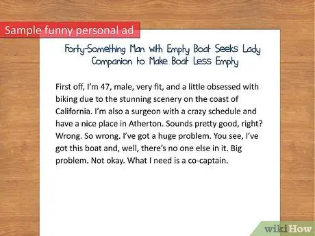 Напишите личное объявление Шаг 3