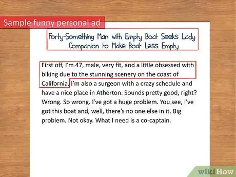 Напишите личное объявление Шаг 6