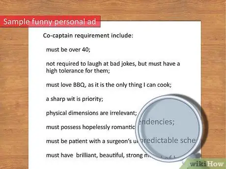 Напишите личное объявление Шаг 8