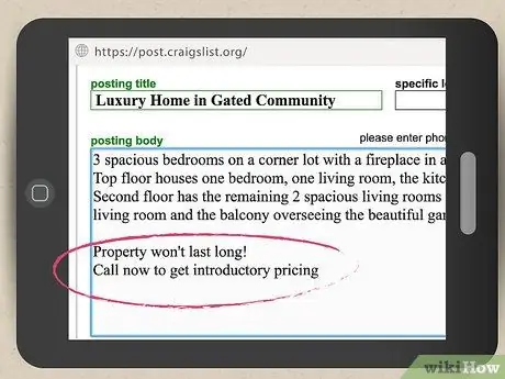 Напишите объявление о недвижимости. Шаг 8