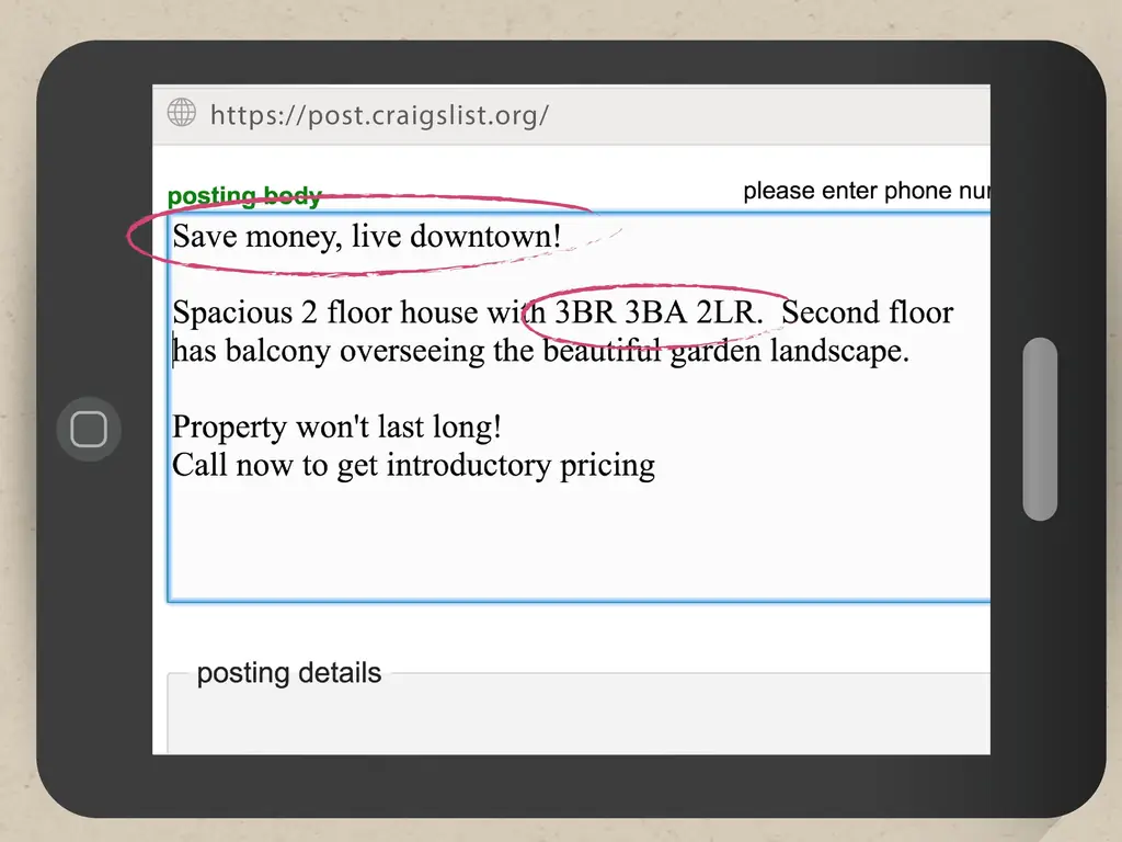 Как написать объявление о недвижимости (с картинками)