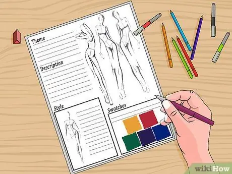 Подготовьте портфолио модного дизайна Шаг 3