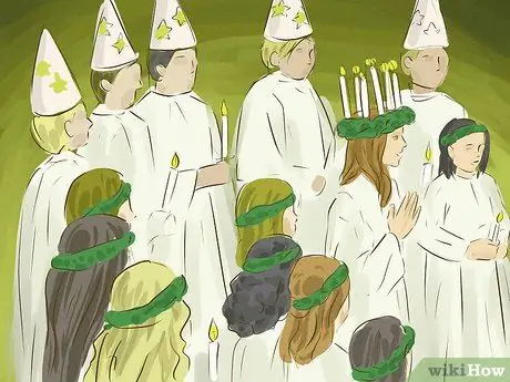 Отметьте День Сент-Люсии Шаг 10