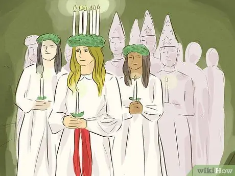 Отметьте День Святой Люсии Шаг 9