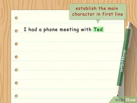 Напишите Лимерик Шаг 9