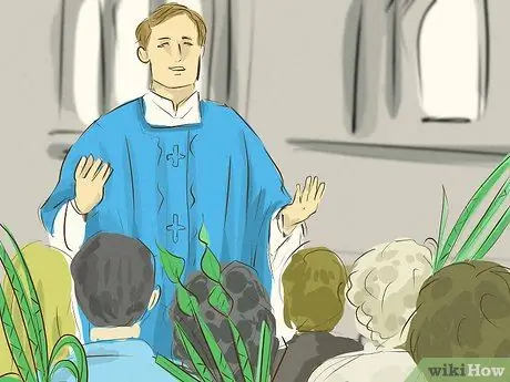 Отметьте Вербное воскресенье, шаг 3