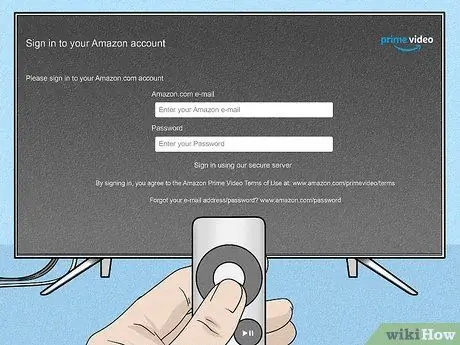 Зарегистрируйте телевизор с помощью Amazon Prime Step 7