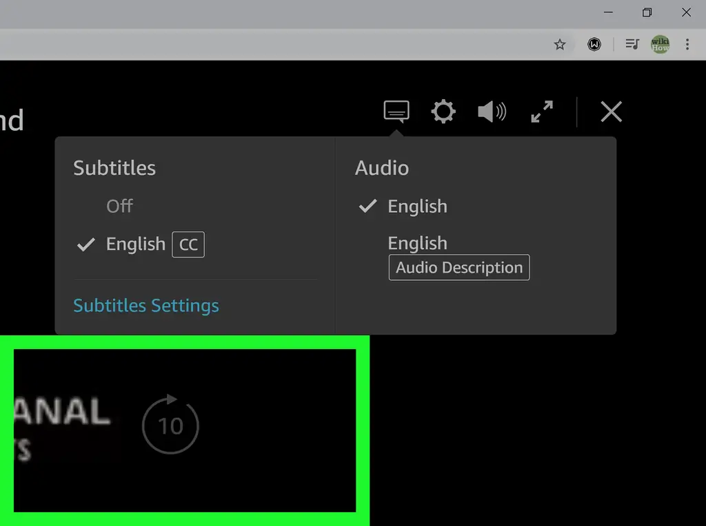 Как получить субтитры на Amazon Prime: 10 шагов