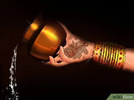 Отпразднуйте Карва Чаут Шаг 8