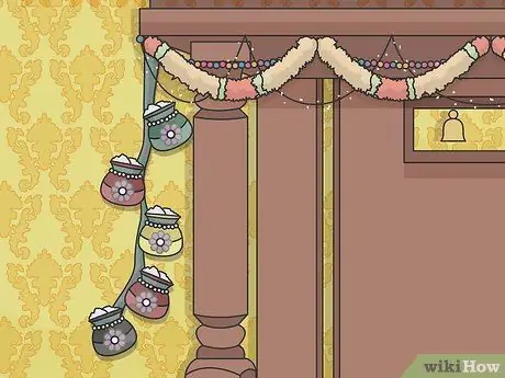 Украшаем мандир на Джанмаштами дома Шаг 07