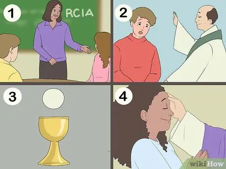 Причащайтесь в католической церкви Шаг 1