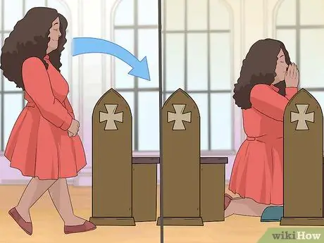 Причаститься в католической церкви Шаг 11