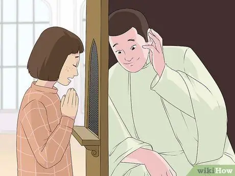 Причаститься в католической церкви Шаг 3