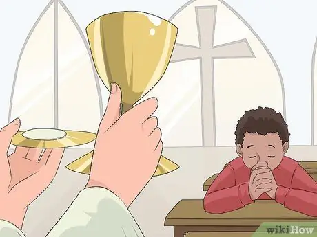 Причаститься в католической церкви Шаг 4