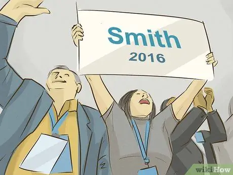 Стать национальным делегатом (США) Шаг 14