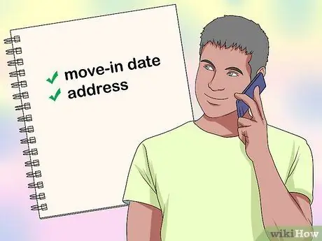 Передача счета за электричество новому арендатору Шаг 5