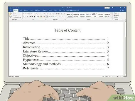 Напишите синопсис исследования, шаг 2