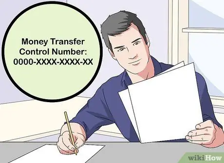 Получить деньги от Western Union Шаг 6