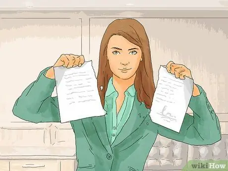 Выйти из соглашения о неразглашении информации Шаг 9