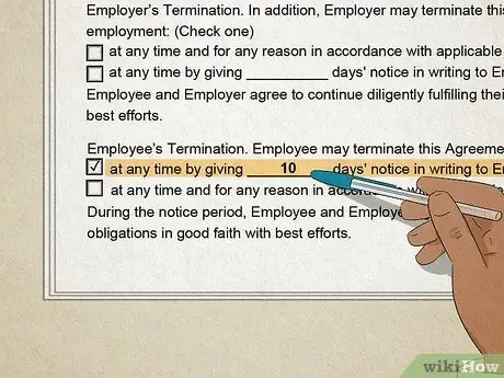 Выйти из трудового договора Шаг 10