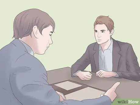 Принять предложение о работе Шаг 1