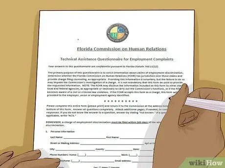 Сообщить о нарушениях трудового законодательства во Флориде Шаг 12