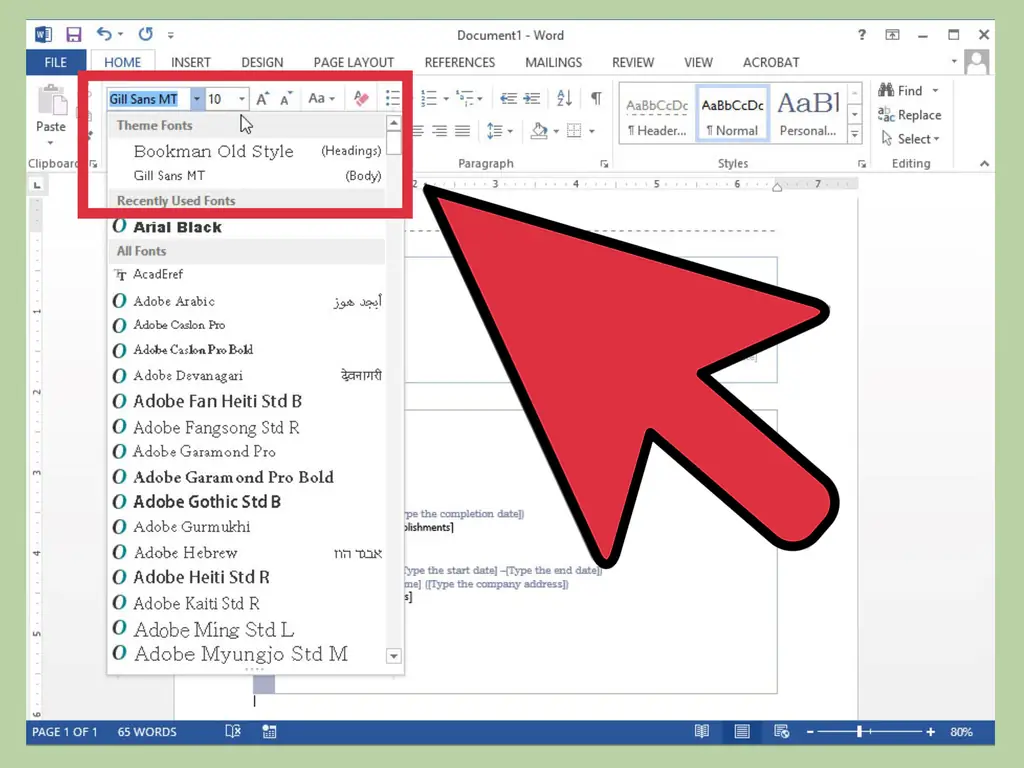 4 способа создать резюме в Microsoft Word
