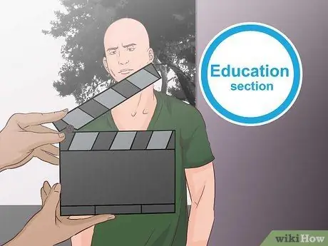 Создайте портфолио для актерского мастерства Шаг 3