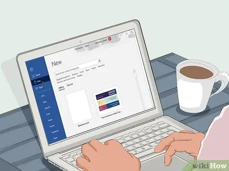 Включите ссылки в резюме, шаг 2