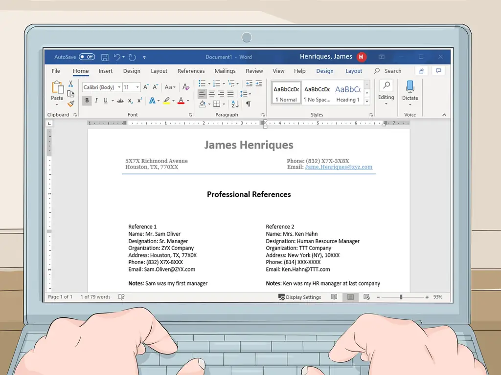 Как включить ссылки в резюме: 6 шагов (с изображениями)