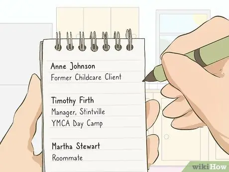 Сделайте присмотр за детьми в своем резюме Шаг 10