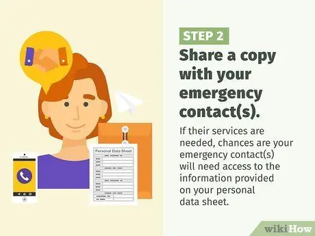 Составьте лист личных данных Шаг 13