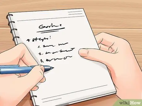 Установите ежедневные цели, шаг 2