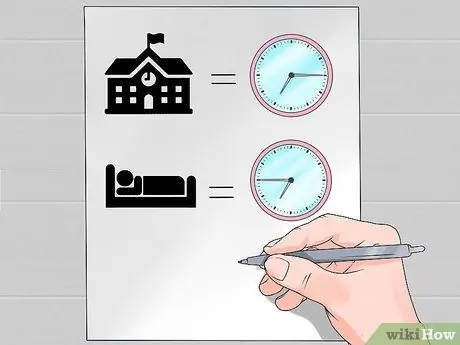 Выполните процедуру после школы, шаг 1