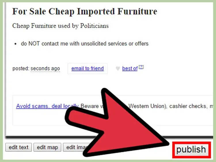 Как разместить рекламу в Craigslist: 14 шагов (с изображениями)
