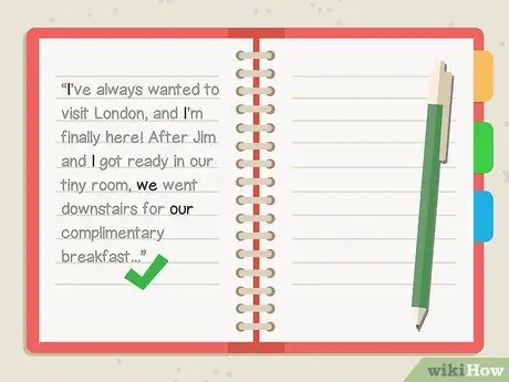 Напишите дневник Шаг 10