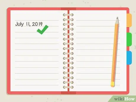 Напишите дневник Шаг 7