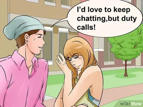 Завершить разговор с девушкой Шаг 7