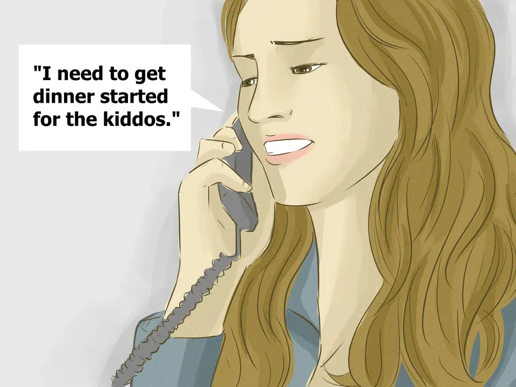 3 способа закончить разговор