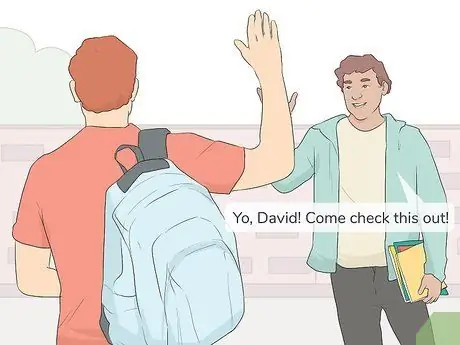 Приветствовать кого-нибудь Шаг 7