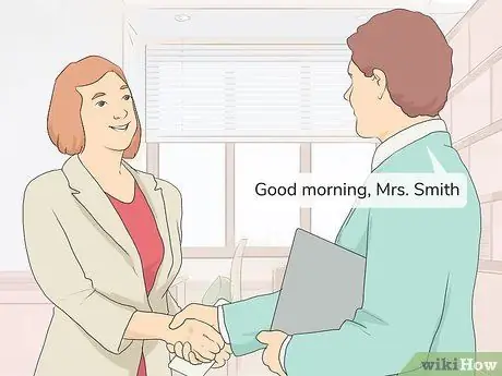 Приветствуйте кого-нибудь, шаг 2