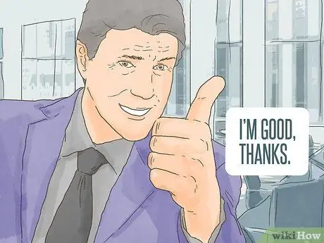 Отвечайте, когда кто-то спрашивает, как вы поживаете Шаг 1