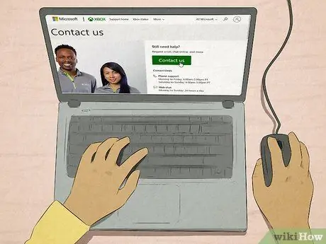 Обратитесь в Microsoft. Шаг 6