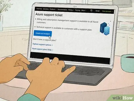 Обратитесь в Microsoft. Шаг 9