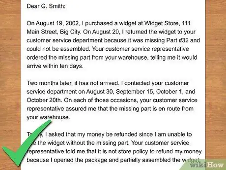 Напишите письмо с просьбой вернуть деньги Шаг 15