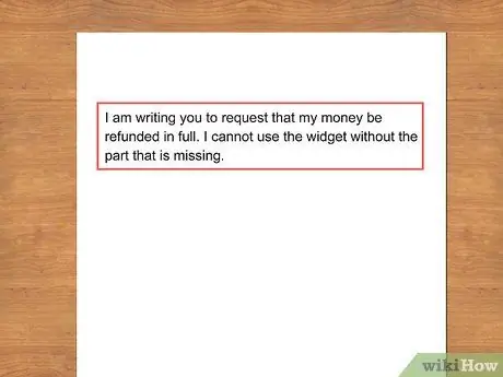 Напишите письмо с просьбой вернуть деньги Шаг 8