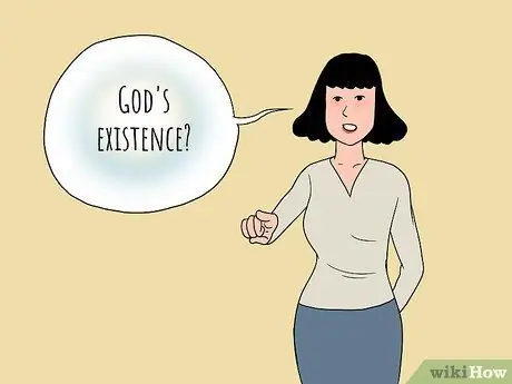 Спорить о том, что Бога не существует Шаг 15