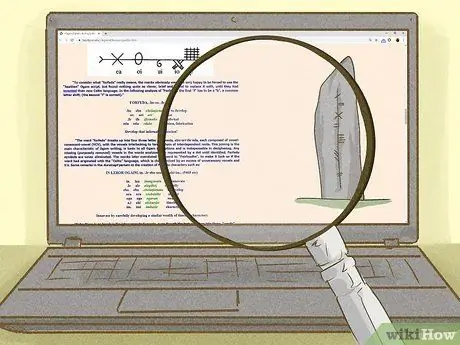 Прочтите огамовые камни, шаг 12