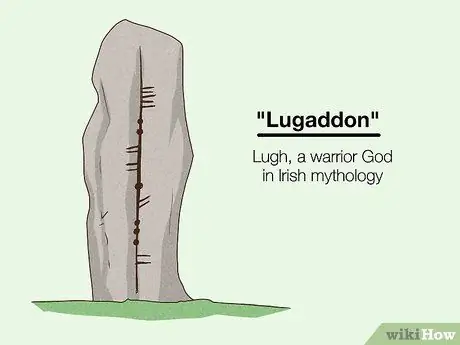 Прочтите огамовые камни, шаг 14